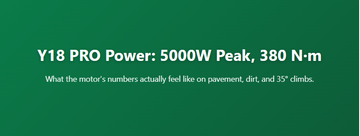 Y18 PRO 5000W Peak Power & 380 N·m Torque: What It Feels Like | Flydone