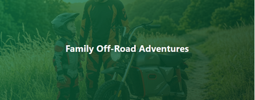 Family Off-Road: Riding Electric Dirt Bikes with Kids & Beginners | Flydone