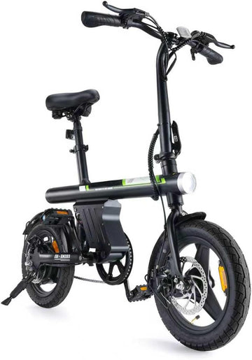 Small Electric Bike for Adults 500W Motor 20 mph Foldable E-Bikes 36v 7.8AH Battery Adult Electric Bicycles with Smart Uphill 14" Mini E Bike for Teens